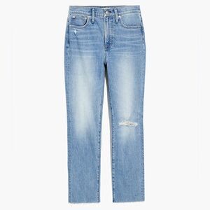 Madewell The Tall Perfect Vintage Jean in Coney Wash: Destroyed Edition - 31 T
